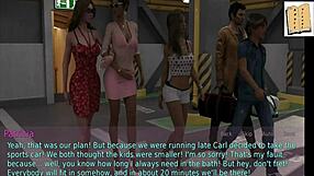 a wife and stepmother get intimate in this homemade sequel with big asses and blondes