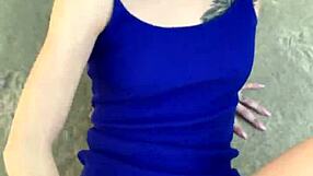 Blonde Teen Kiara Cole Caught in Public Sex After Break-In POV