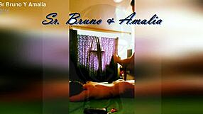 Colombian submissive amalia endures a tantalizing spanking session with bondage elements