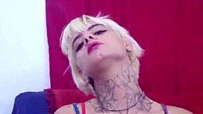 Beautiful Natural Tits Girl Masturbates With Toys And Anal Play At Home