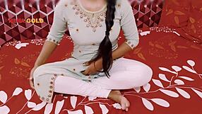 زب ابنة عمتي في ليلة هندية برية، شاهد الآن!