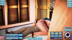 blue haired beauty gets fucked silly