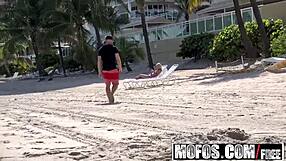 mofos - pervs on patrol - rescued chubby spinner uma jolie sucks dick hard