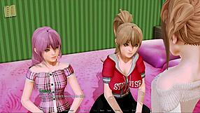 Harem Hotel 62 Features Intense Anime Hentai Scenes.