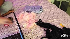 Damn, kissing Mel Khalifa with raw grip in part 1!