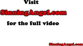 एशियन Alina Li ने स्टॉकिंग्स में POV में हार्ड लंड ठोका