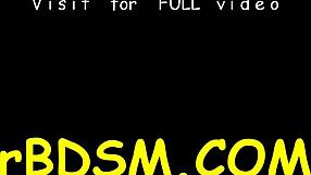 cheerful gal playing with new dildo