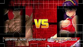 Joe Higashi Fucks Athena Asamiya In Doggy Missionary Riding Creampie