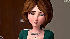 Hey, check out Hiro's aunt with epic tit work!