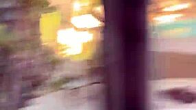 Blonde Teen Kiara Cole Caught in Public Sex After Break-In POV