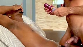 Hey, pablo mineiro's big interracial sit on thomas black's monster cock