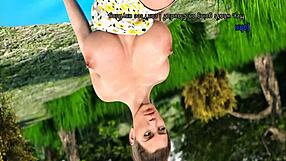 bad boy plays sex games with mommy in hentai anime blowjob ass