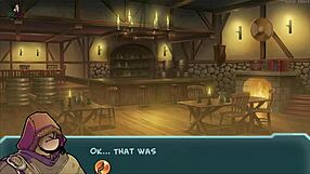 Princess with big tits engages in intense dirty talk with alien in anime hentai