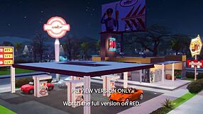 Emotional dinner date turns naughty in 3d hentai with celebrity scandal