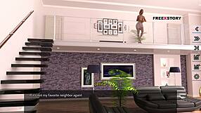 alex watches jenna changing her dress while landlady assists in the dream world