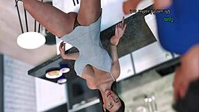 bad boy plays sex games with mommy in hentai anime blowjob ass