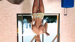 bad boy plays sex games with mommy in hentai anime blowjob ass