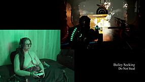 Look At My Big Tits While I Play Naked Deadspace Part 9