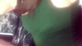 Milf moans during choking deepthroat pov with cum