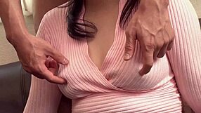 おっぱいを責めながら濃密性交 乳首感じるの 藤沢えみり