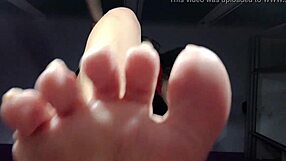 Look at these feet in the femdom fetish scene
