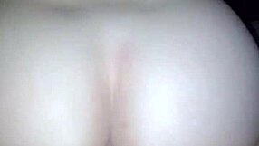 latina guy wets dick and moans during fuck