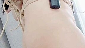 Enjoy Rough Bondage And Dildo Deep Throat!