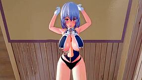 titty fuck with big tits and ass pov