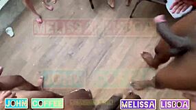 Weekend of wild hookups with 2 couples, Melody, Renatinha, MD, and Melissa Lisboa!