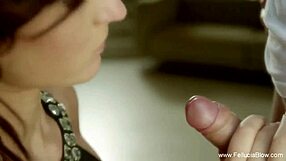 Evolution Of The Cfnm Blowjob Style And Cumshot Session