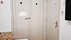 the wife takes advantage of her husband's absence to fuck the hidden driver