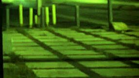 Blonde punished with anal in garage.