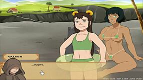 four elemnts trainer book 5 love part 16 - big busty opal