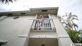 why are these horny sluts sharing their neighbor's dick like that?