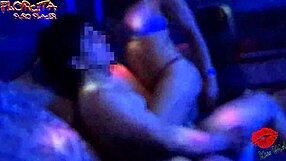 Increible fiesta de milf latina