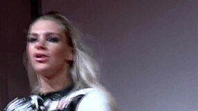 Skinny Babes Rip Clothes And Show Dildos On Stage!