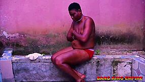 Horny doggy sex in african ghetto with sex addicted theresa fucking big fat dick