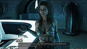 太空迷失42 - 娇小18+超级明星在性感本子冲突中狂野