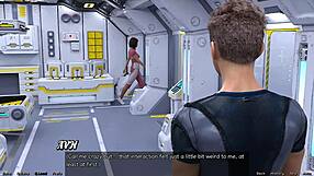 太空迷失42 - 娇小18+超级明星在性感本子冲突中狂野