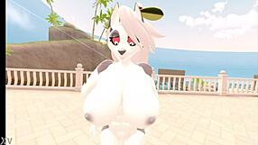 Loona plays hooky from boss in cartoon