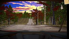 Milf Brunette Fucks Big Ass In 3D Hentai