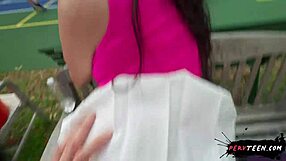 Teen Caught Having Sneaky Sex During Tennis Game - Pervteen