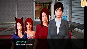 Milf Brunette Fucks Big Ass In 3D Hentai