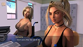 Blonde Amateur Makes Homemade Hentai Video