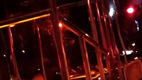 Frankie Strips In Hot Stockings And Heels