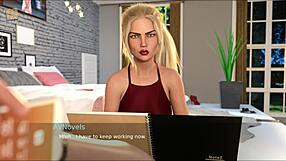 Blonde Amateur Makes Homemade Hentai Video