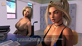 Blonde Amateur Makes Homemade Hentai Video