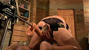 I gots this big white dildo for my big white ass, it's for fuckin crossdressin gay fun