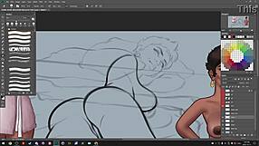 Just chilling with DarkCookie on Picarto for Summertime Saga 720p.