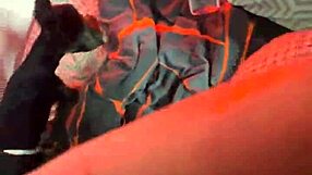 Suck That Dick In Stockings While Getting Fingered Hard!